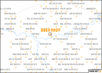 map of Obernhof