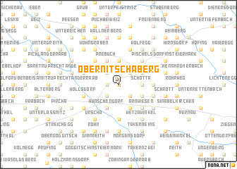 map of Obernitschaberg