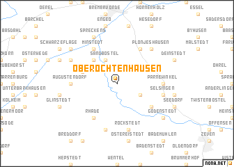 map of Ober Ochtenhausen