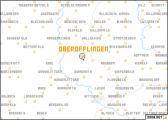 map of Oberöfflingen