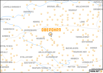 map of Oberohrn