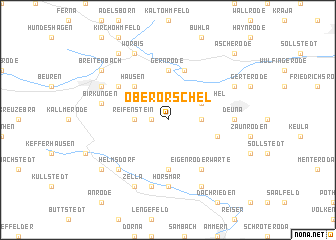 map of Oberorschel