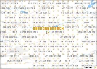 map of Oberossenbach