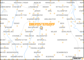 map of Oberostendorf