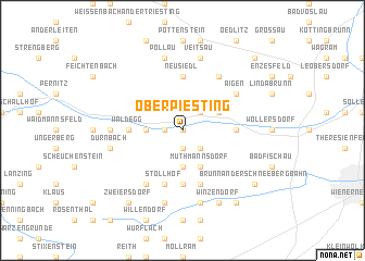 map of Oberpiesting