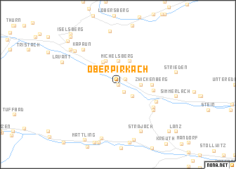 map of Oberpirkach