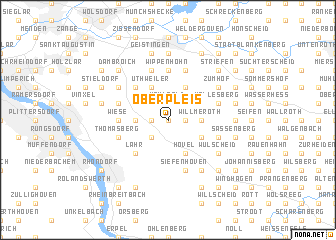 map of Oberpleis