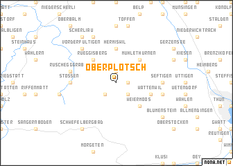 map of Ober-Plötsch