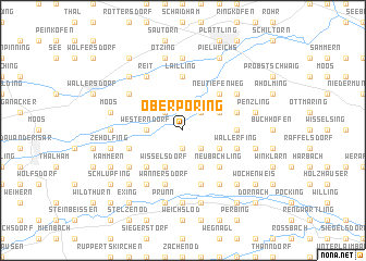 map of Oberpöring