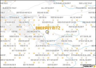 map of Oberpoyritz