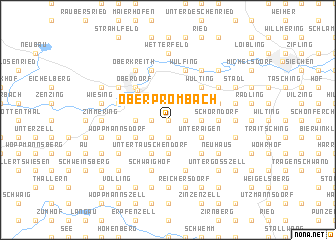 map of Oberprombach