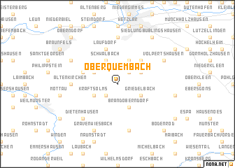 map of Oberquembach