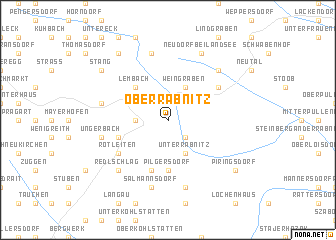 map of Oberrabnitz