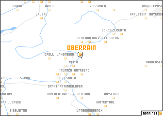 map of Oberrain