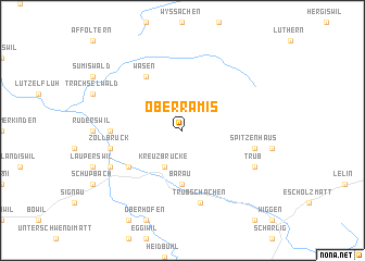 map of Ober Rämis