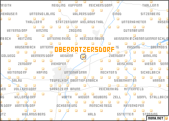 map of Oberratzersdorf