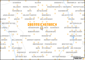 map of Oberreichenbach