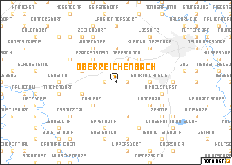 map of Oberreichenbach