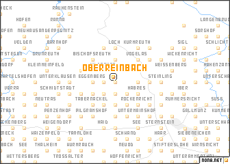 map of Oberreinbach