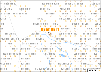 map of Oberreit