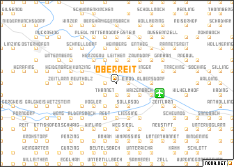 map of Oberreit