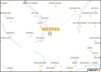 map of Oberried