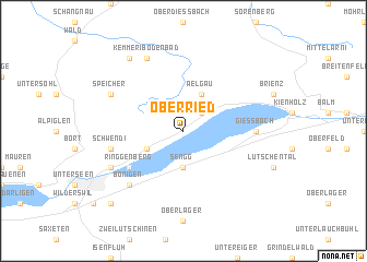 map of Oberried