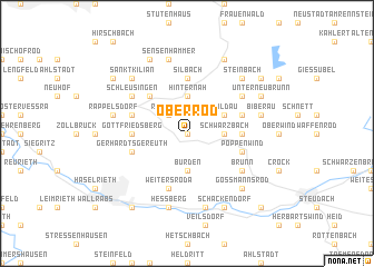 map of Oberrod