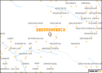 map of Oberrohrbach