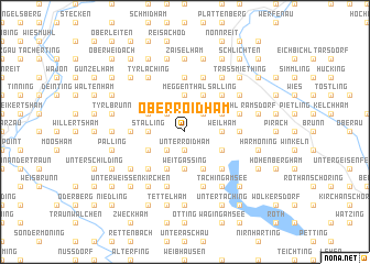 map of Oberroidham