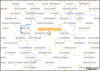 map of Oberrossau