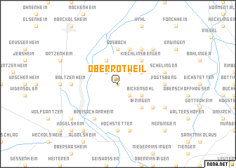 map of Oberrotweil