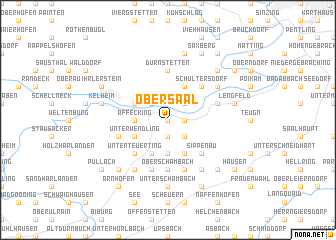 map of Obersaal