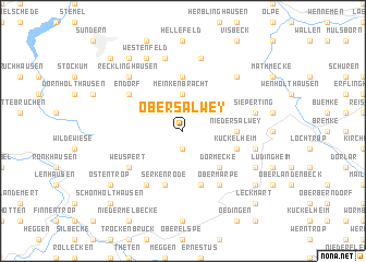 map of Obersalwey