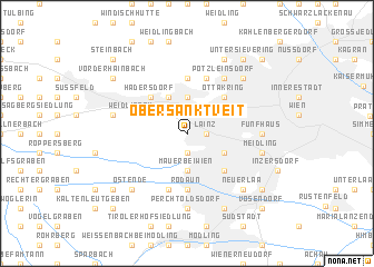 map of Ober-Sankt-Veit