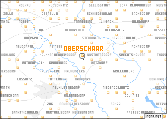 map of Oberschaar