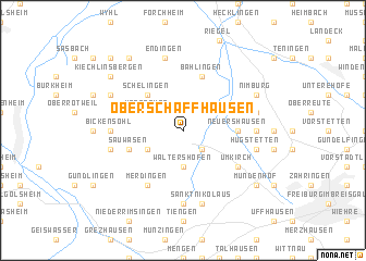map of Oberschaffhausen