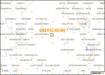 map of Oberscheibe