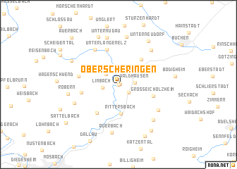 map of Ober-Scheringen