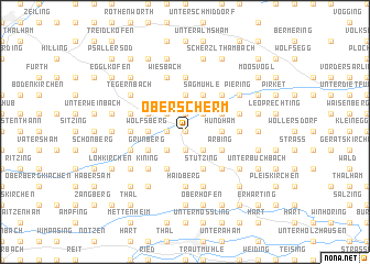 map of Oberscherm