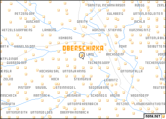 map of Oberschirka