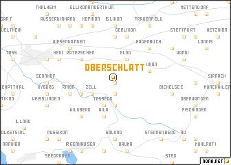 map of Oberschlatt