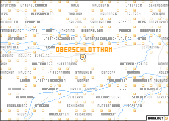 map of Oberschlottham
