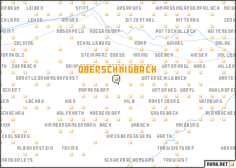 map of Oberschmidbach