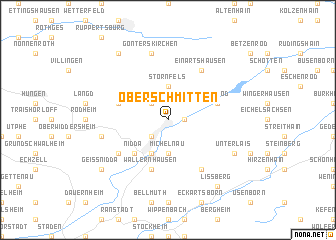 map of Ober Schmitten