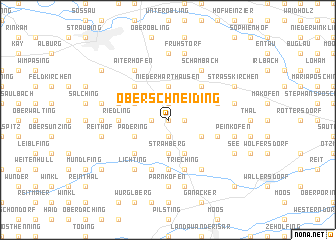 map of Oberschneiding