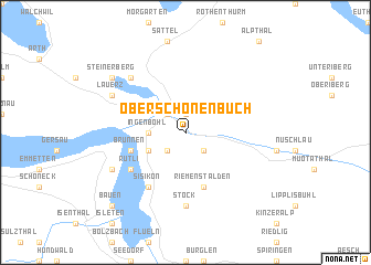 map of Oberschönenbuch