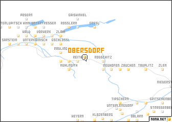 map of Obersdorf