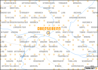 map of Obersebern