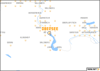 map of Obersee